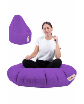 Earmut İyzi Puf Minder 100 Mor